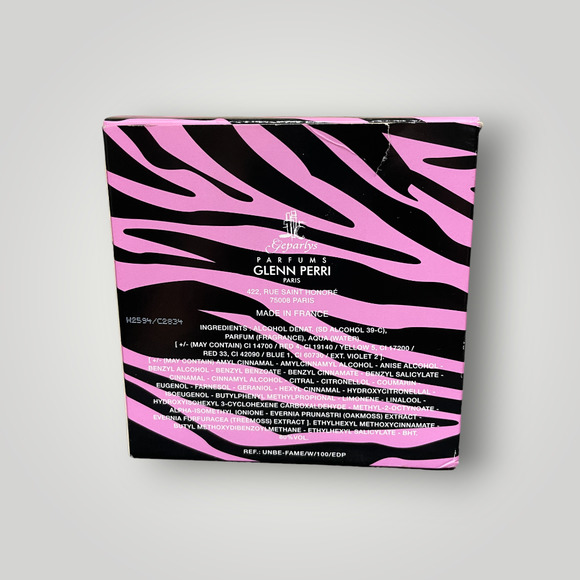 Glenn Perri Unbelievable Fame Women Parfume Spray 3.4 oz 100 ml New In Box - Picture 2 of 4